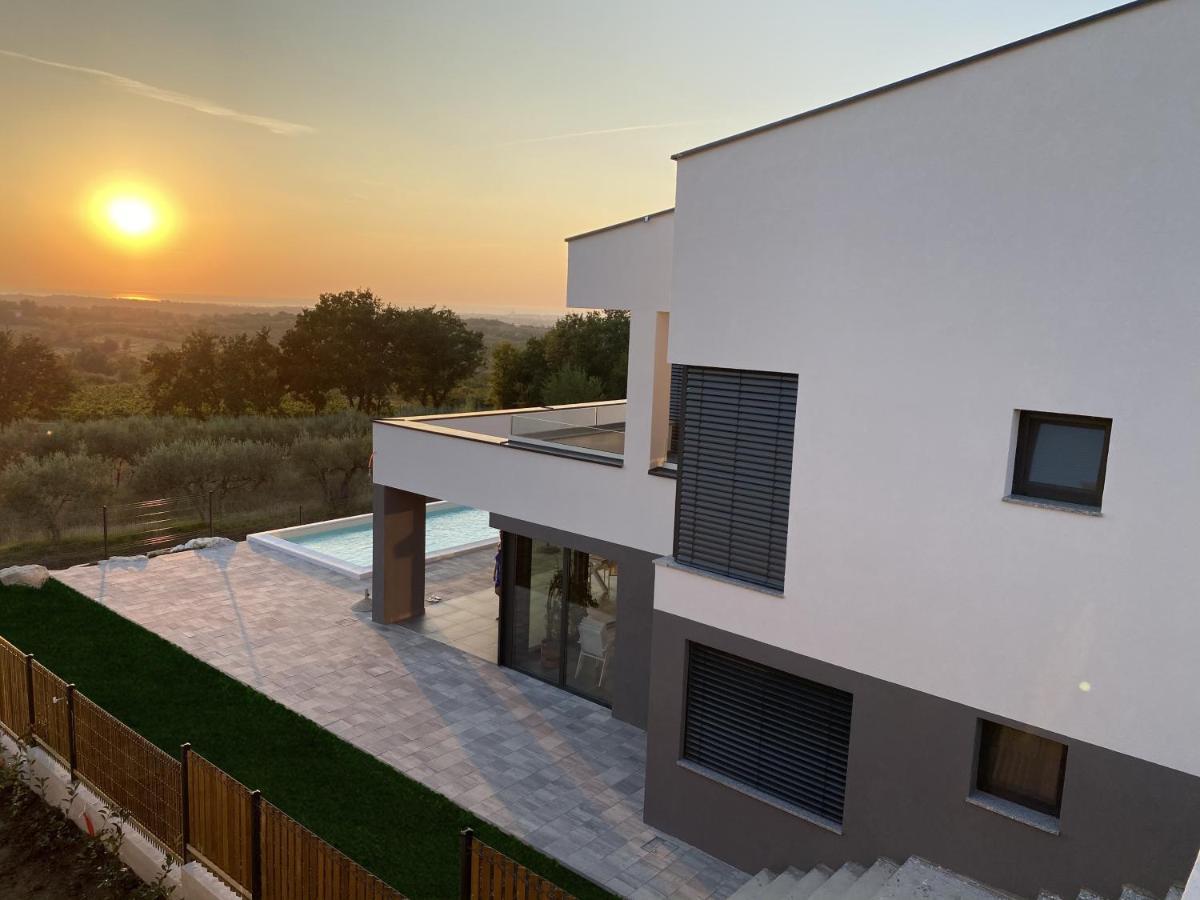 Villa Boiky - Private Pool And Amazing Sea View, Istria Materada Exteriér fotografie