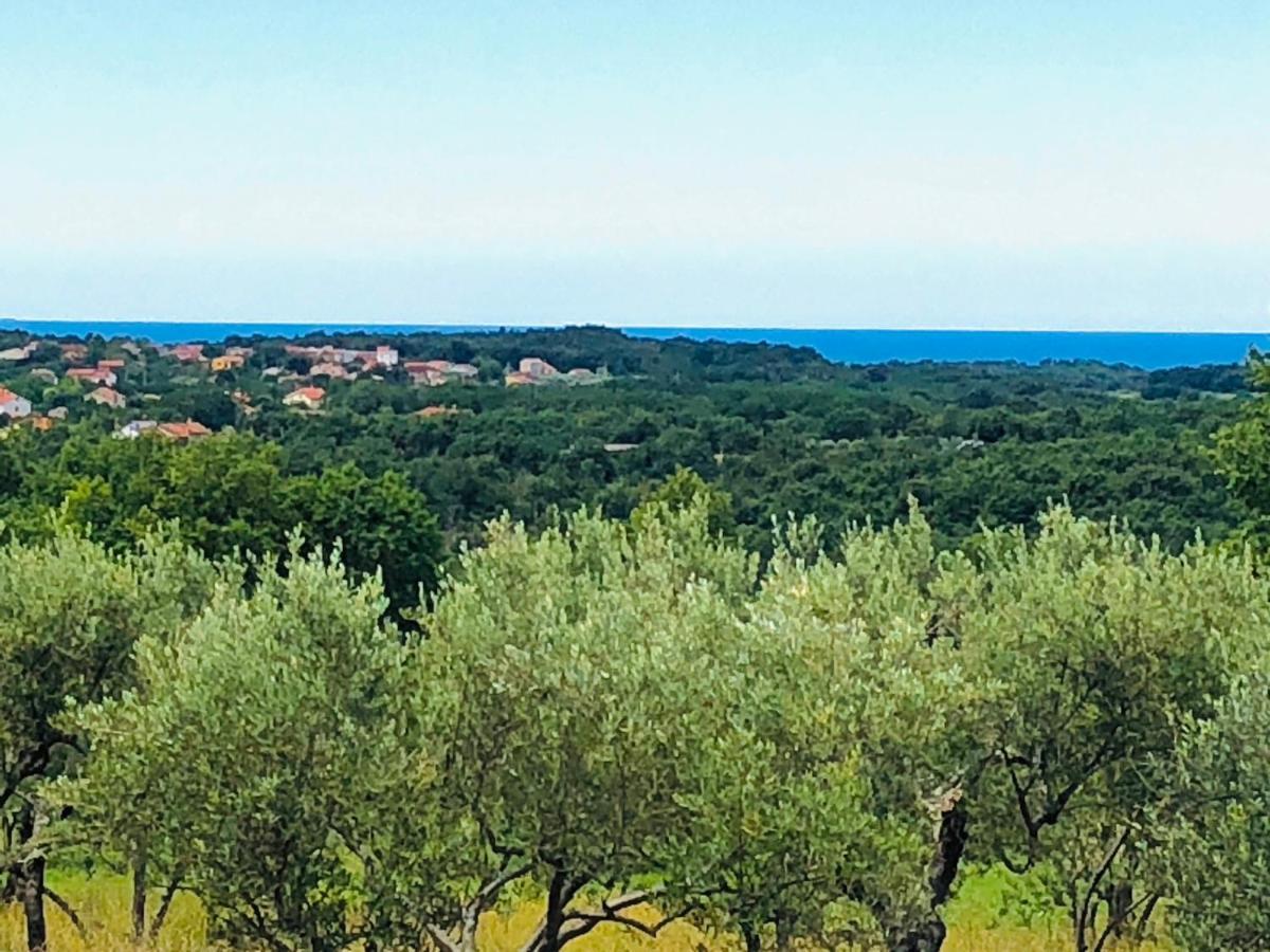 Villa Boiky - Private Pool And Amazing Sea View, Istria Materada Exteriér fotografie