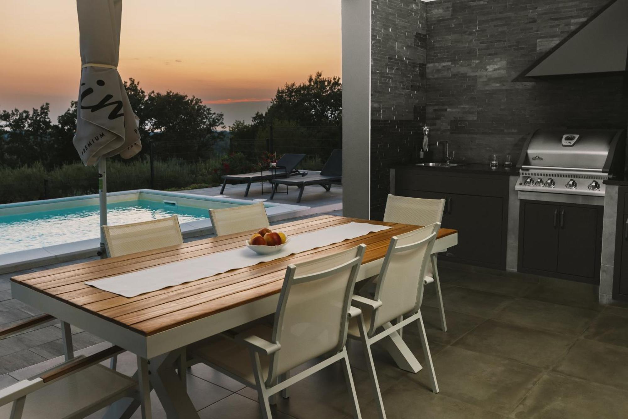 Villa Boiky - Private Pool And Amazing Sea View, Istria Materada Exteriér fotografie