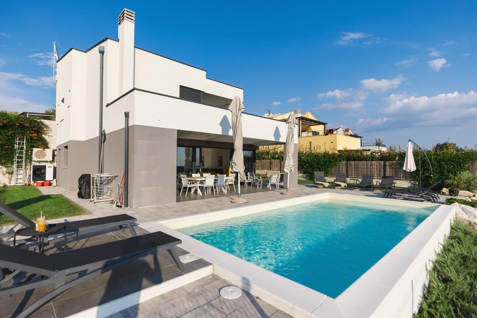 Villa Boiky - Private Pool And Amazing Sea View, Istria Materada Exteriér fotografie